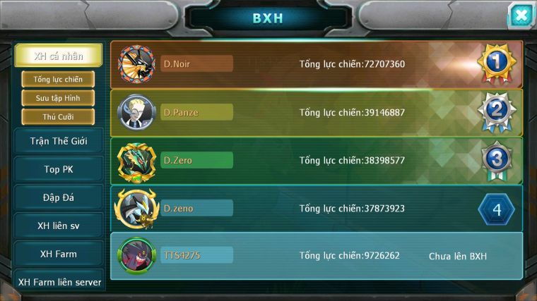 MÃ : #TTS4275 - SV 1703 - V3 - UNVOA CẶP LATI BÁ CHỦ WB KYOGRE MES