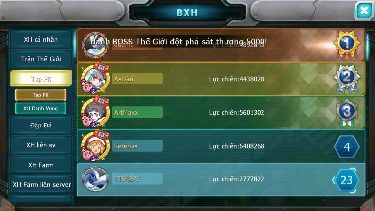 MÃ : #TTS4277 - SV 1792 - TOP25 - UNVOA MES TAPU LELE NHIỀU PET HT