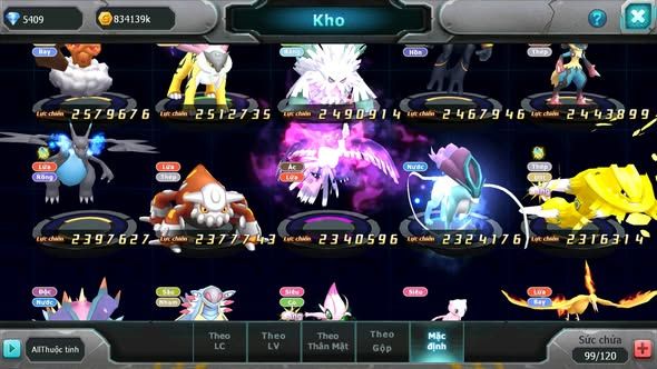 MÃ : #TTS4285 - SV 1351 - V12 - HOOH DYNAMAX DIANCIE DYNAMAX UNVOA PALKIA BC QVLD BC CẶP LATI BC NHIỀU PET BC NGON