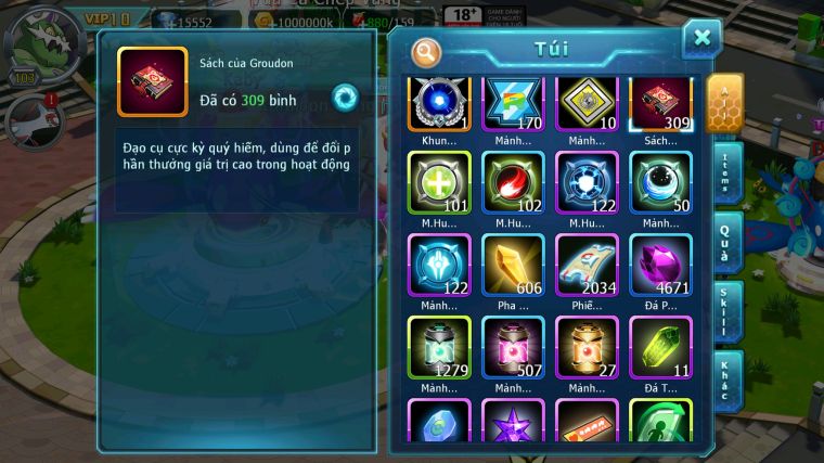 MÃ : #TTS4288 - SV 1574 - V10 - 300 SÁCH - HOOH DYANAMX WB BÁ CHỦ QVLD BC RAIKOU PIKACHU ZEVIL NHIỀU PET HT