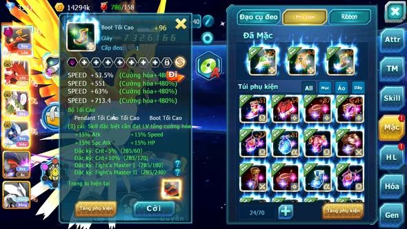 MÃ : #TTS4295 - SV 1693 - V10 - HOOH DYNAMAX QVLD BC THẦN GIÓ BC LUGIA BC UNVOA NHIỀU PET HT