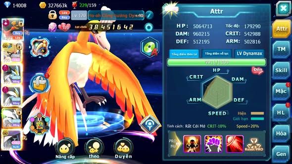 MÃ : #TTS4293 - SV969 - V15 - TOP 14 - HOOH CH DYNAMAX VUA KIẾM BÁ CHỦ WB DYANAMX UNVOA CẶP CÁ BC NHIỀU PET BC