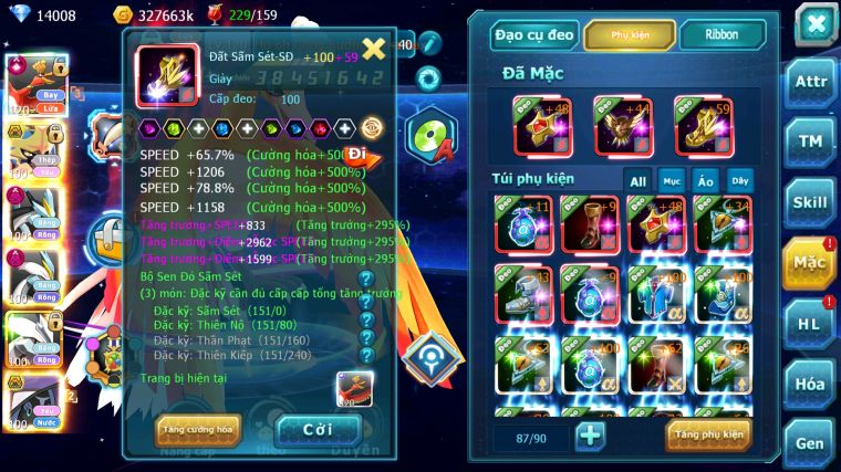 MÃ : #TTS4293 - SV969 - V15 - TOP 14 - HOOH CH DYNAMAX VUA KIẾM BÁ CHỦ WB DYANAMX UNVOA CẶP CÁ BC NHIỀU PET BC