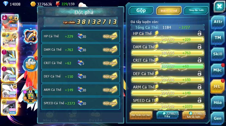 MÃ : #TTS4293 - SV969 - V15 - TOP 14 - HOOH CH DYNAMAX VUA KIẾM BÁ CHỦ WB DYANAMX UNVOA CẶP CÁ BC NHIỀU PET BC