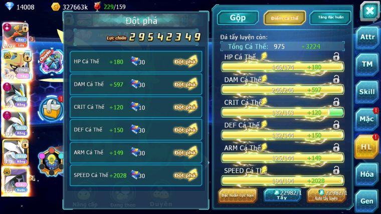 MÃ : #TTS4293 - SV969 - V15 - TOP 14 - HOOH CH DYNAMAX VUA KIẾM BÁ CHỦ WB DYANAMX UNVOA CẶP CÁ BC NHIỀU PET BC