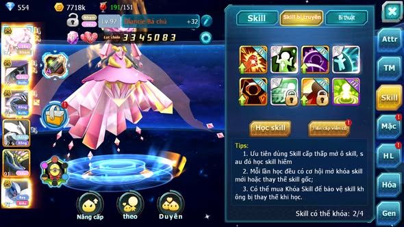 MÃ : #TTS4300 - SV 1717 - DIANCIE BC TAPU FINI BC PALKIA BC UNVOA LUGIA BC NHIỀU PET HT