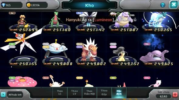 MÃ : #TTS4297 - SV 1811 - V5 - TOP14 UNVOA MES RAIKOU ĐUA TOP CỰC NGON