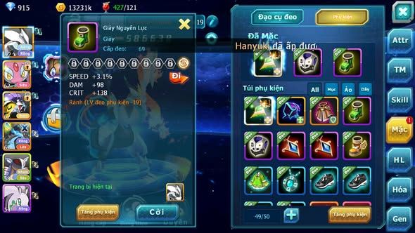 MÃ : #TTS4297 - SV 1811 - V5 - TOP14 UNVOA MES RAIKOU ĐUA TOP CỰC NGON