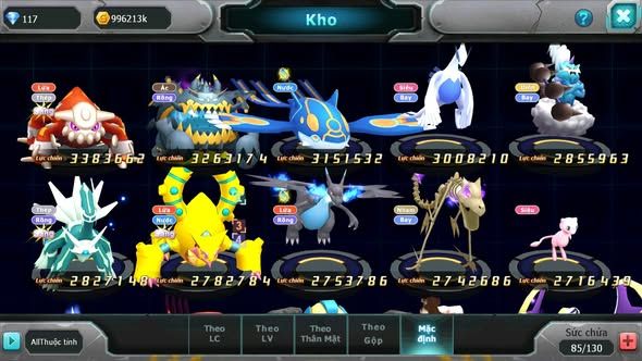 MÃ : #TTS4303 - SV 1412 - HOOH DYNAMAX QVLD BC UNVOA THẦN GIÓ BC CẶP LATI BC TAPU BULU BC NHIỀU PET HT