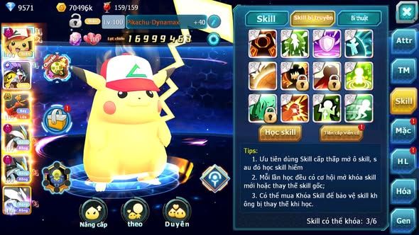 MÃ : #TTS4302 - SV 1393 - V12 - PIKACHU DYANAMX RAIKOU CH WB DYNAMAX UNVOA TAPU KOKO BC QVLD BC