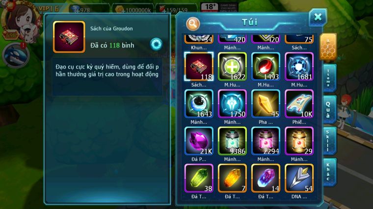 MÃ : #TTS4308 - SV 558 - TOP 7  - V16 - CẶP WB CH DYNAMAX RAYQUAZA DYNAMAX HOOH DYNAMAX HOOPA BÁ CHỦ NHIỀU PET BÁ CHỦ NGON