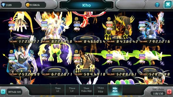 MÃ : #TTS4134 - SV 1356 - V8 - HOOH DYNAMAX UNVOA WB BC YVETAL BC QVLD BC  CẶP LATI BC MEW GIÁP BC NHIỀU PET HT