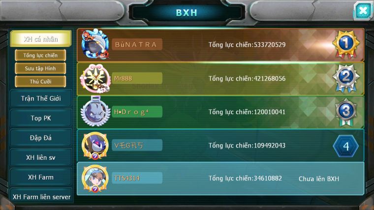 MÃ : #TTS4134 - SV 1356 - V8 - HOOH DYNAMAX UNVOA WB BC YVETAL BC QVLD BC  CẶP LATI BC MEW GIÁP BC NHIỀU PET HT