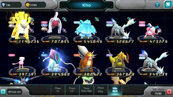 MÃ : #TTS4319 - SV1805 - V6 - TOP 18 - RAIKOU BÁ CHỦ LUGIA REGICE