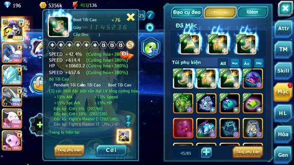 MÃ : #TTS4319 - SV1805 - V6 - TOP 18 - RAIKOU BÁ CHỦ LUGIA REGICE