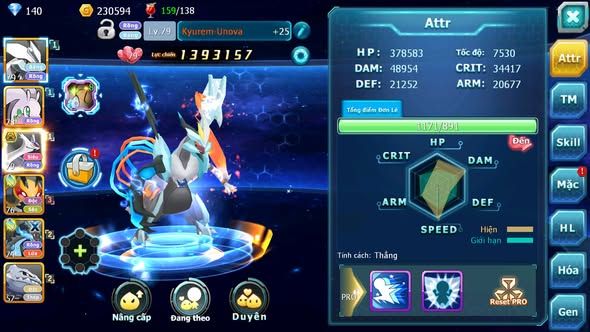 MÃ : #TTS4317 - SV 1791 - V5 - TOP16 - UNVOA GOODRA LATIAS BC