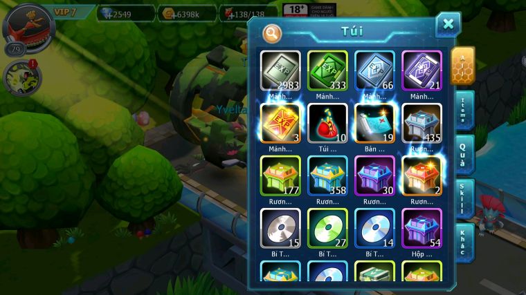 MÃ : #TTS4329 - SV 1788 - TOP19 - UNVOA LATI BÁ CHỦ LATI THƯỜNG RAIKOU NHIỀU PET HT