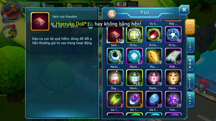 MÃ : #TTS4329 - SV 1788 - TOP19 - UNVOA LATI BÁ CHỦ LATI THƯỜNG RAIKOU NHIỀU PET HT