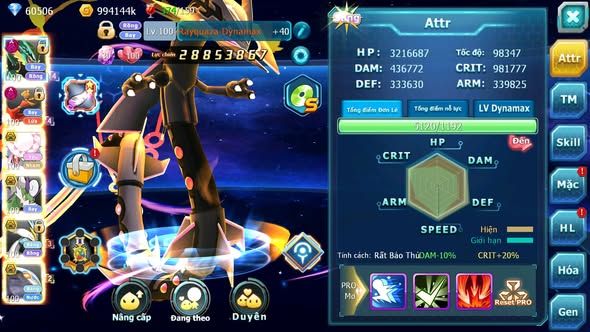 MÃ : #TTS4326 - SV 382 - TOP15 - RAYQUAZA DYNAMAX HOOH DYNAMAX DIANCIE BC THẦN GIÓ BC UNVOA WB BC QVBC BC NHIỀU PET BC