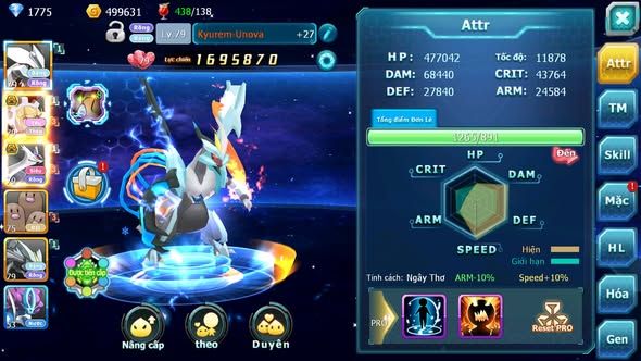 MÃ : #TTS4334 - SV1787 - V7 - TOP 12 - UNVOA HỒN TÂM BÁ CHỦ LATI BÁ CHỦ ĐUA TOP BAO PHÊ