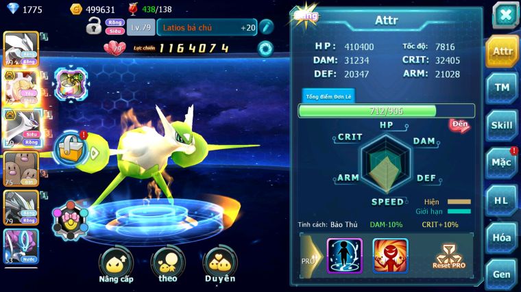 MÃ : #TTS4334 - SV1787 - V7 - TOP 12 - UNVOA HỒN TÂM BÁ CHỦ LATI BÁ CHỦ ĐUA TOP BAO PHÊ