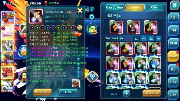 MÃ : #TTS4333 - SV1194 - TOP22 - HOOH CH DYNAMAX DIANCIE DYNAMAX THẦN GIÓ BC QVLD BC UNVOA SAKTAKA BÁ CHỦ