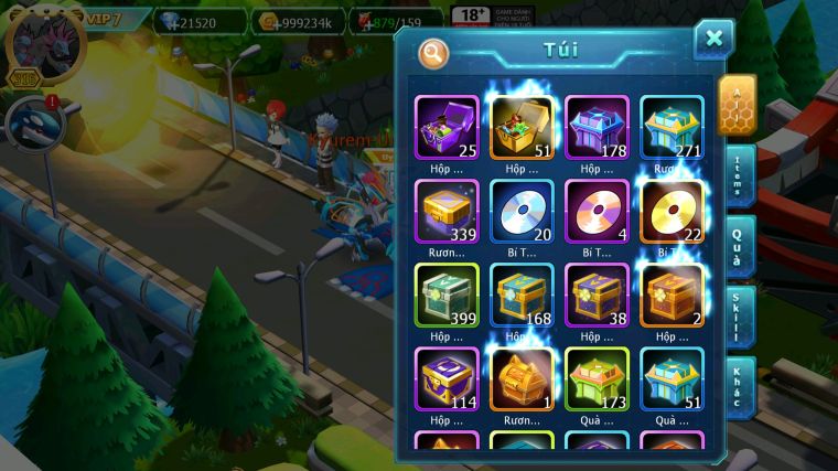 MÃ : #TTS4333 - SV1194 - TOP22 - HOOH CH DYNAMAX DIANCIE DYNAMAX THẦN GIÓ BC QVLD BC UNVOA SAKTAKA BÁ CHỦ