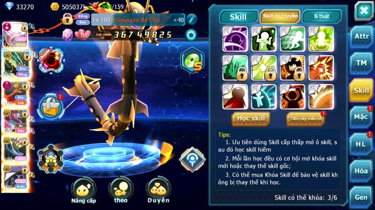 MÃ : #TTS4339 - SV 139 - TOP 10 - V14 - DIANCIE CH DYANMAX CHỈ SỐ CỰC BÁ RAYQUAZA BÁ CHỦ HOOH DYNAMAX HOOPA BÁ CHỦ NHIỀU PET BÁ CHỦ NGON