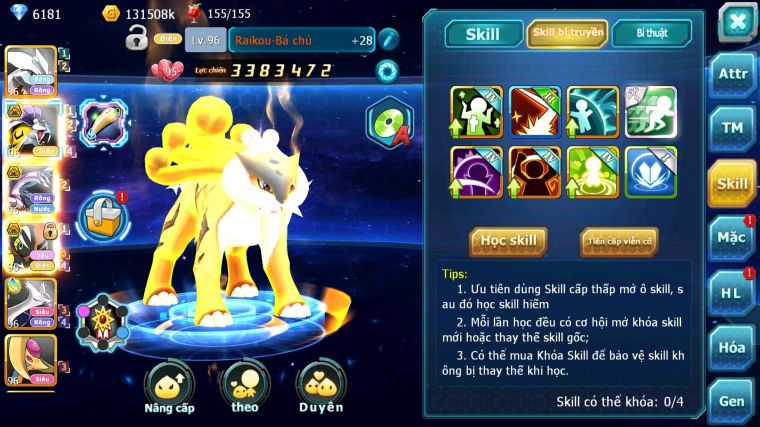 MÃ : #TTS4336 - SV 1767 - TOP5 - V12 - 1K5 SÁCH - UNVOA RAIKOU BÁ CHỦ PALKIA BÁ CHỦ TAPU KOKO BC NHIỀU PET HT