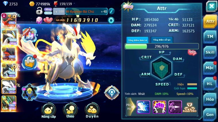 MÃ : #TTS4345 - SV 1206 - TOP27 - V12 - HOOH CH DYNAMAX UNVOA WB BC YVETAL BC THẦN GIÓ BC QVLD BC SHADOWLUGIA BC