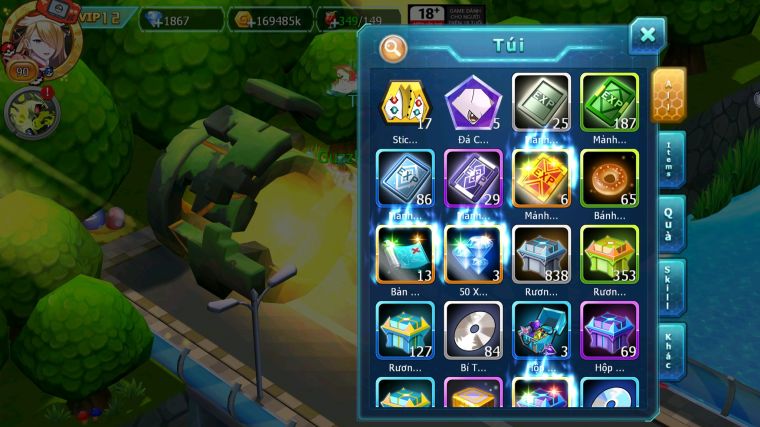 MÃ : #TTS4342- SV1728 V12 - UNVOA HOOH BÁ CHỦ YVETAL THẦN GIÓ BC RAIKOU CẶP LATI DRAK HOOH NHIỀU PET HT