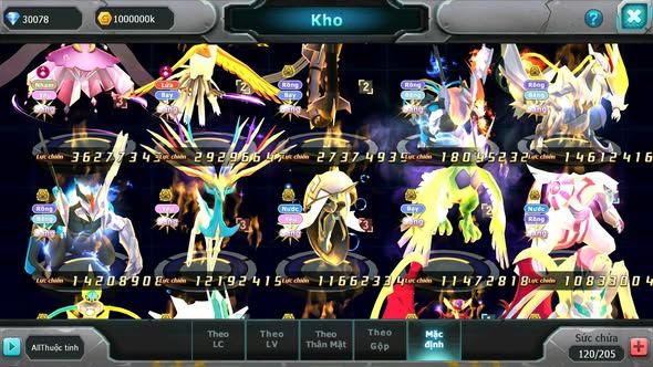 MÃ : #TTS4341 - SV170 - V15 - TOP 15 - DIANCIE DYANAMX HOOH DYNAMAX RAYQUAZA BC UNVOA WB BC NHIỀU PET BÁ CHỦ NGON