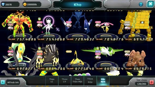 MÃ : #TTS4341 - SV170 - V15 - TOP 15 - DIANCIE DYANAMX HOOH DYNAMAX RAYQUAZA BC UNVOA WB BC NHIỀU PET BÁ CHỦ NGON