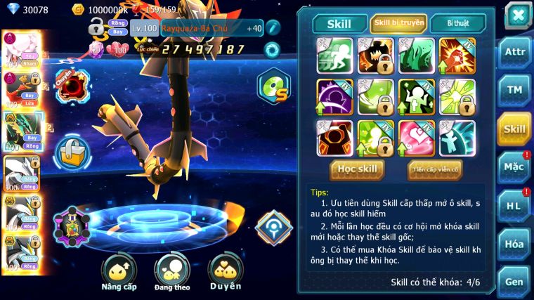 MÃ : #TTS4341 - SV170 - V15 - TOP 15 - DIANCIE DYANAMX HOOH DYNAMAX RAYQUAZA BC UNVOA WB BC NHIỀU PET BÁ CHỦ NGON