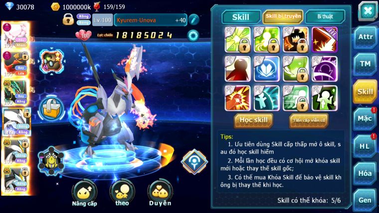 MÃ : #TTS4341 - SV170 - V15 - TOP 15 - DIANCIE DYANAMX HOOH DYNAMAX RAYQUAZA BC UNVOA WB BC NHIỀU PET BÁ CHỦ NGON