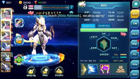 MÃ : #TTS4311 - SV1727 - MEW GIÁP BÁ CHỦ CẶP LATI BÁ CHỦ LUGIA UNVOA SHADOW LUGIA