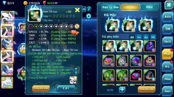 MÃ : #TTS4364 - SV 1735 - V4 - UNVOA CẶP LATI BÁ CHỦ RẮN BĂNG LUGIA NHIỀU PET HT