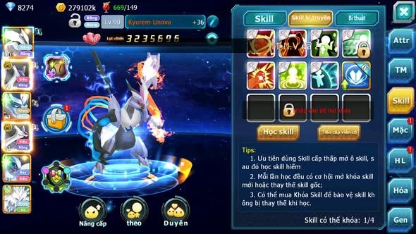 MÃ : #TTS4364 - SV 1735 - V4 - UNVOA CẶP LATI BÁ CHỦ RẮN BĂNG LUGIA NHIỀU PET HT