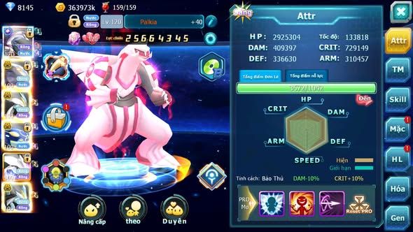 MÃ : #TTS4369 - SV 1024 - TOP29 - 3K2 SÁCH - 100 MẢNH W CỘNG HƯỞNG - PALKIA CỘNG HƯỞNG CẶP CÁ BÁ CHỦ UNVOA WB BC CẶP LATI BC NHIỀU PET HT