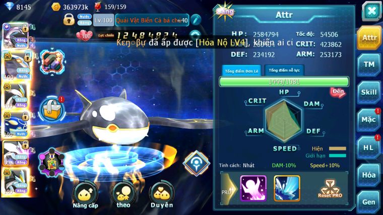 MÃ : #TTS4369 - SV 1024 - TOP29 - 3K2 SÁCH - 100 MẢNH W CỘNG HƯỞNG - PALKIA CỘNG HƯỞNG CẶP CÁ BÁ CHỦ UNVOA WB BC CẶP LATI BC NHIỀU PET HT