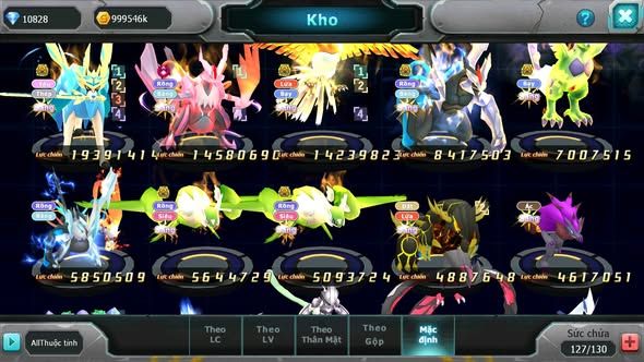 MÃ : #TTS4373 - SV 1624 - TOP17 - 830 SÁCH - VUA KIẾM BÁ CHỦ WHITE CH DYNAMAX HOOH BLACK BC THẦN GIÓ BC CẶP LATI BC