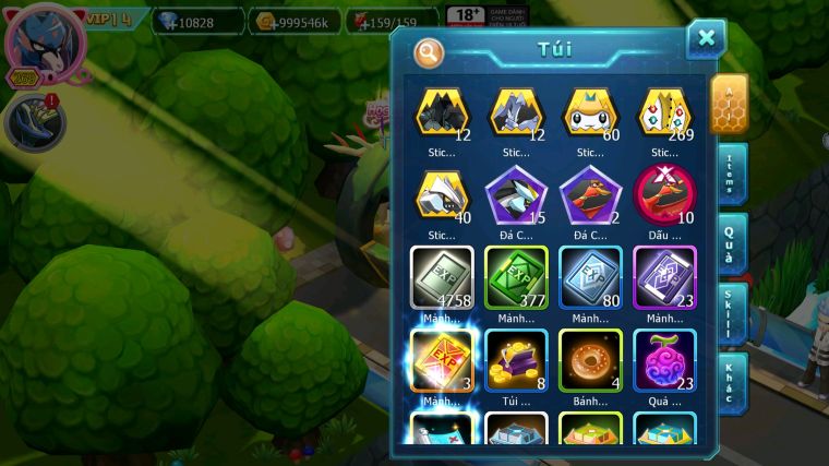 MÃ : #TTS4373 - SV 1624 - TOP17 - 830 SÁCH - VUA KIẾM BÁ CHỦ WHITE CH DYNAMAX HOOH BLACK BC THẦN GIÓ BC CẶP LATI BC