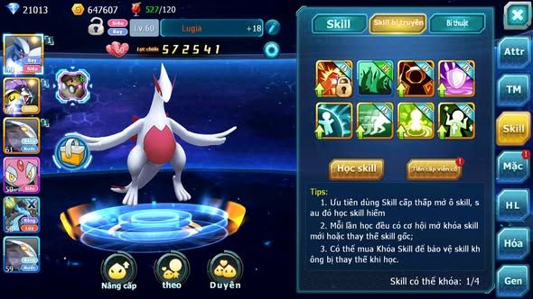 MÃ : #TTS4378 - SV 1817 - V7 - TOP9 - 21K KC - LUGIA RAIKOU QVBC NHIỀU PET HT