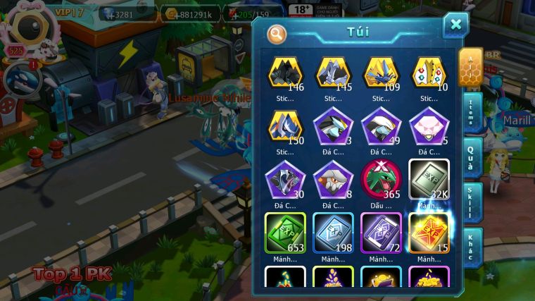 MÃ : #TTS4382 - SV 1123 - TOP2 - V17 - 6K SÁCH - VUA KHIÊN DYNAMAX VUA KIẾM BC HOOH CH DYANMAX ARC THÉP BÁ CHỦ UNVOA BC WB DYNAMAX MELTAN BC