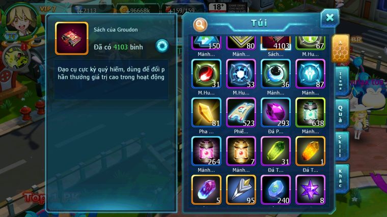 MÃ : #TTS4381 - SV 1729 - 4K1 SÁCH - CÒN KHUNG - V7 - PALKIA BÁ CHỦ CẶP LATI BC GIRATINA BC CẶP CÁ