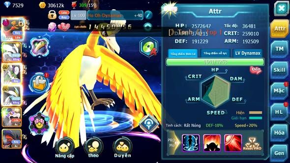 MÃ : #TTS4388 - SV 1202 - V4 - HOOH DYNAMAX UNVOA THẦN GIÓ BC W BC NHIỀU PET HT