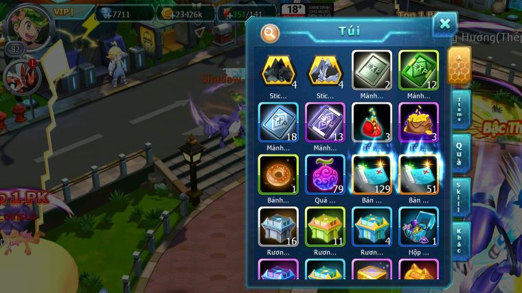 MÃ : #TTS4387 - SV 1181 - MEW GIÁP BÁ CHỦ LATI ARC THÉP NHIỀU PET HT