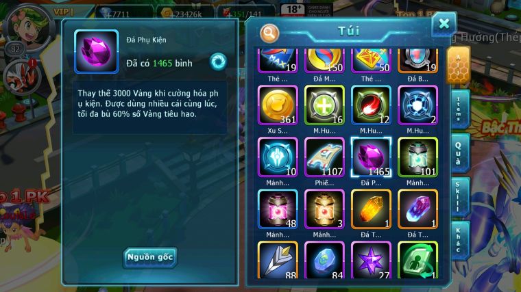 MÃ : #TTS4387 - SV 1181 - MEW GIÁP BÁ CHỦ LATI ARC THÉP NHIỀU PET HT