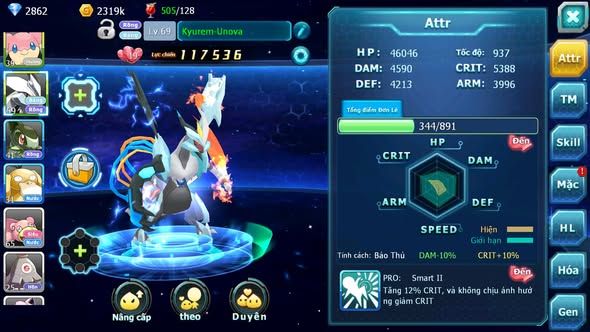 MÃ : #TTS4500 - SV 1186 - ROCKET ASH BÉ MUPX PALKIA UNVOA