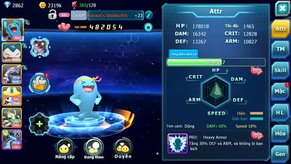 MÃ : #TTS4500 - SV 1186 - ROCKET ASH BÉ MUPX PALKIA UNVOA